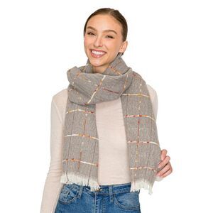 2126 Fall Scarf & Wrap, Winter Blanket Scarf- Women's Scarves,